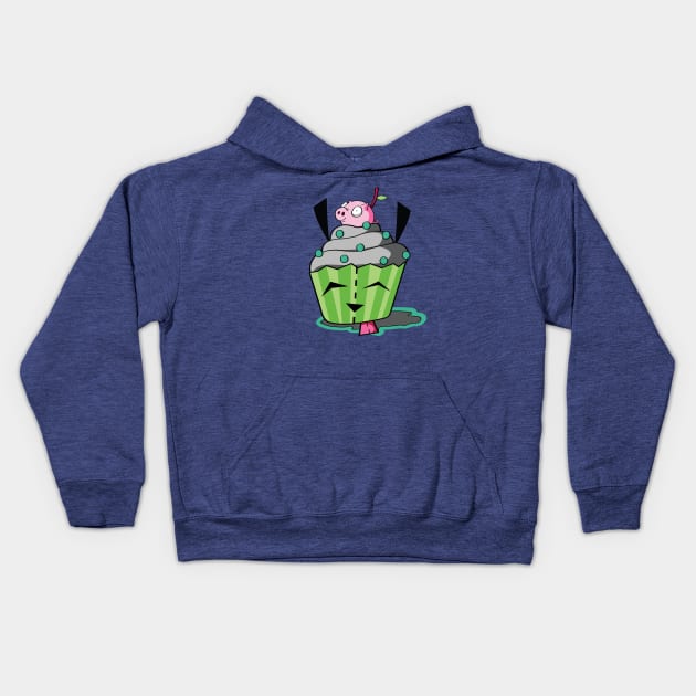 Piggy GIR Kids Hoodie by KitsuneIllustrations